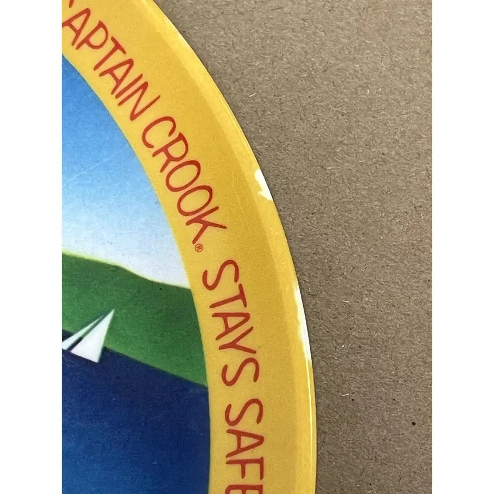 Vintage‎ 1977 McDonalds Melamine Plates Set/2 Ronald McDonald Grimace Lexington